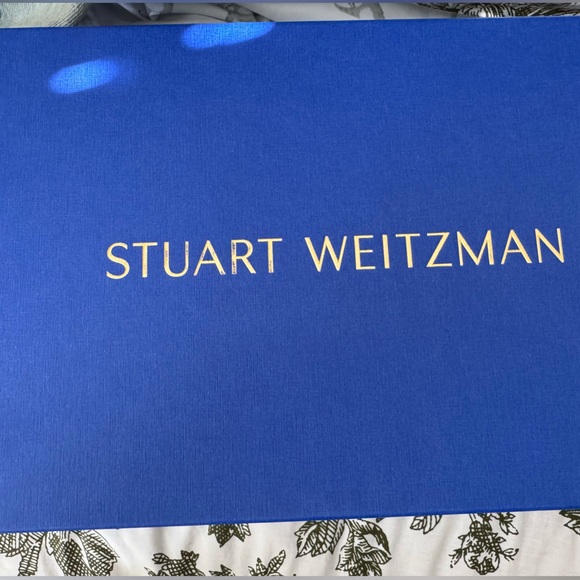 Stuart Weitzman NudistCurve Espadrille Wedge in Platino Gold size 8 - Picture 6 of 6